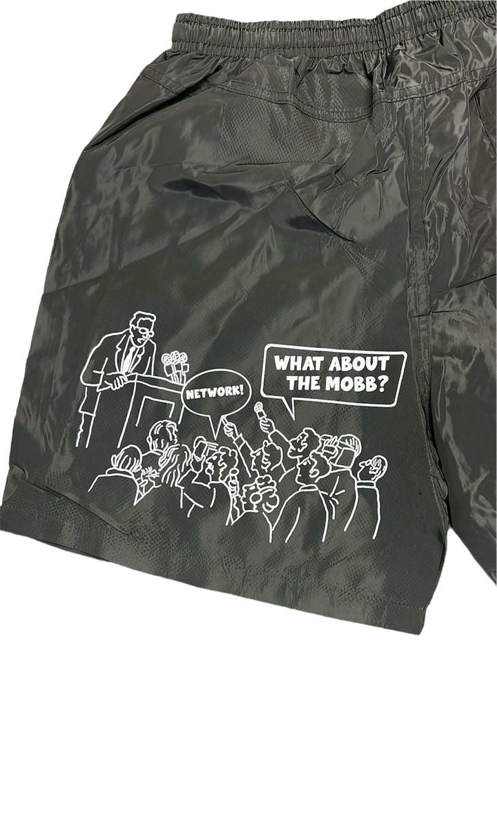 Vote For Network Mesh Shorts
