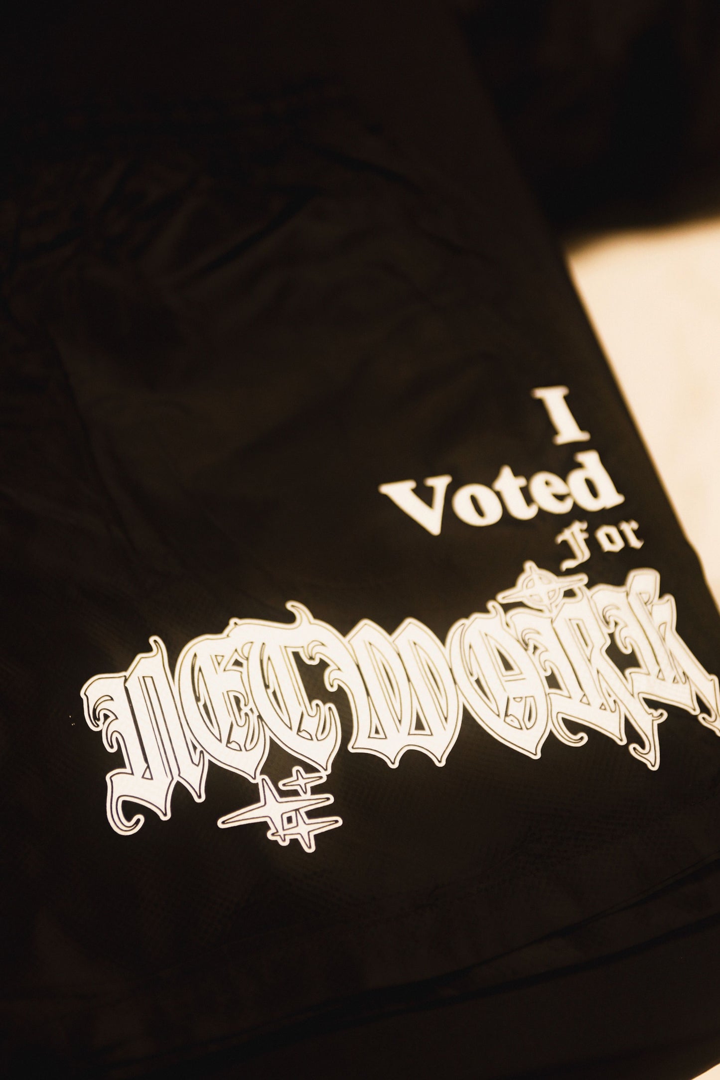 Vote For Network Mesh Shorts