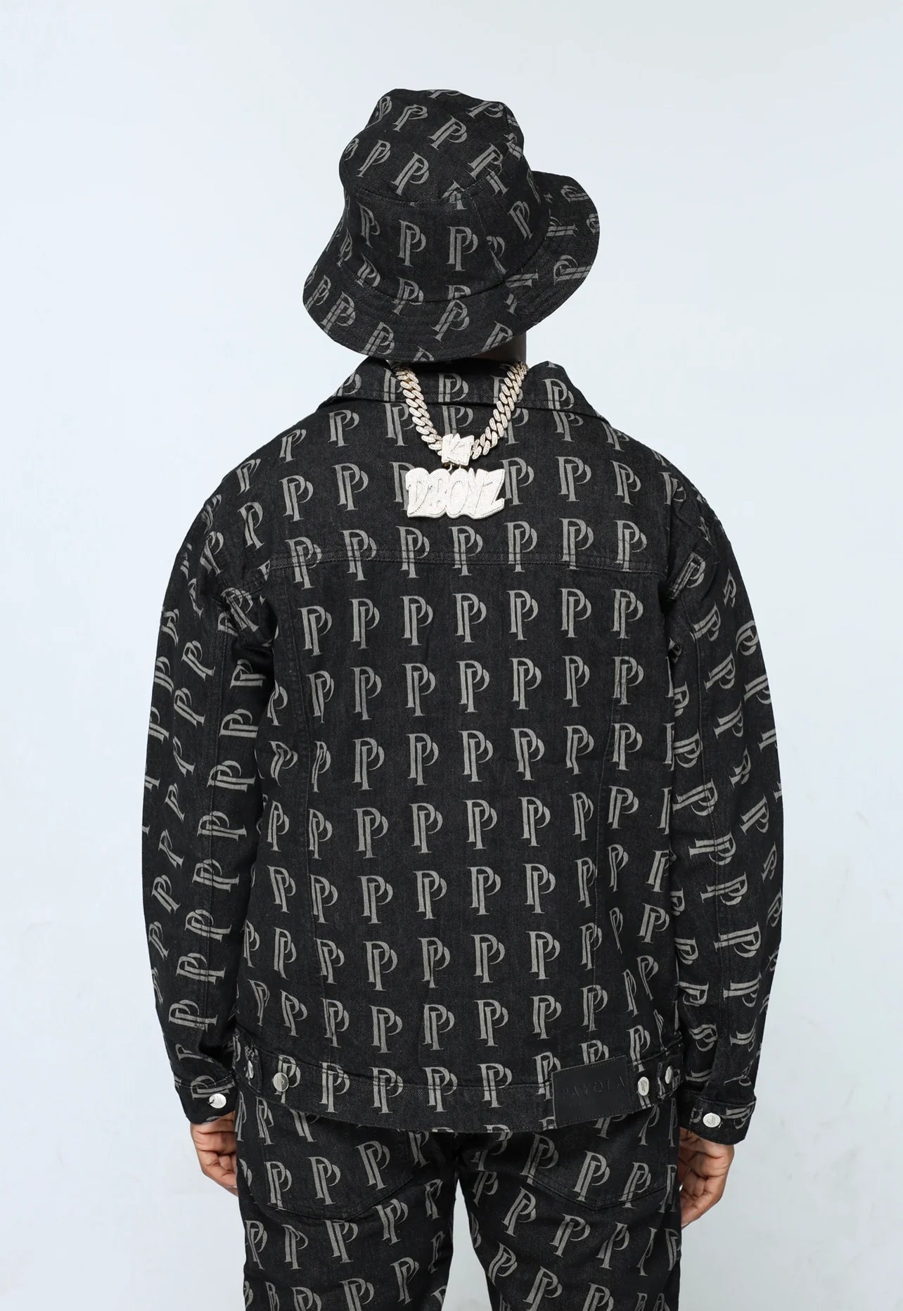 Payola Clothing
ALL OVER P DENIM SET (TOP)