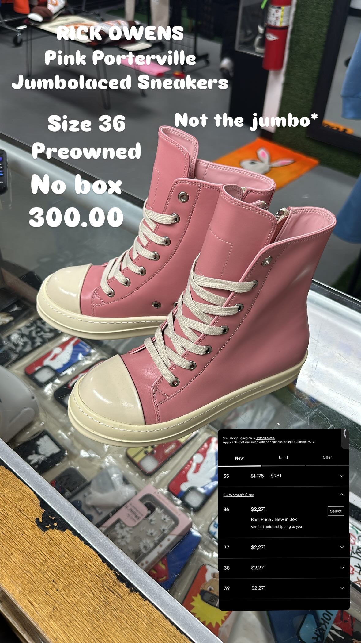 2024
Rick Owens Wmns Porterville High 'Thulian'