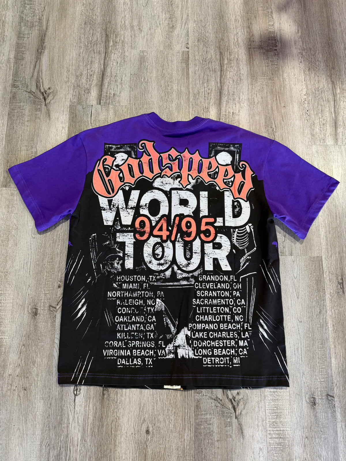 Godspeed World Tour 94/95 Graphic Short-Sleeve T-Shirt