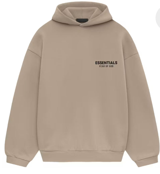 Fear of God Essentials Fleece Hoodie “Desert Sand”