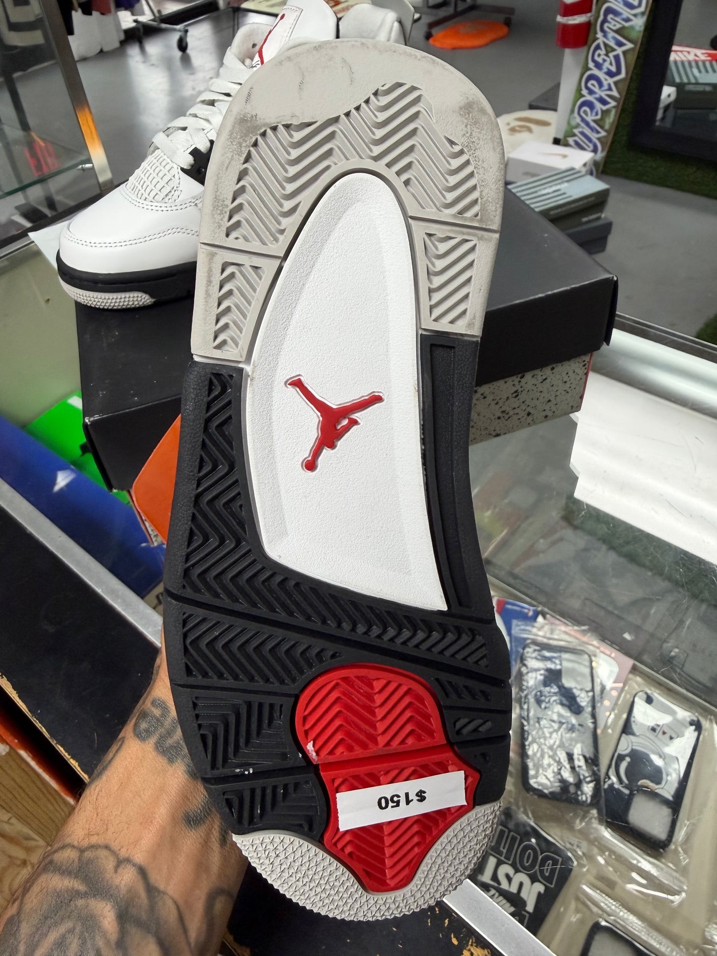 2025
Air Jordan 4 Retro OG GS 'White Cement' 2025