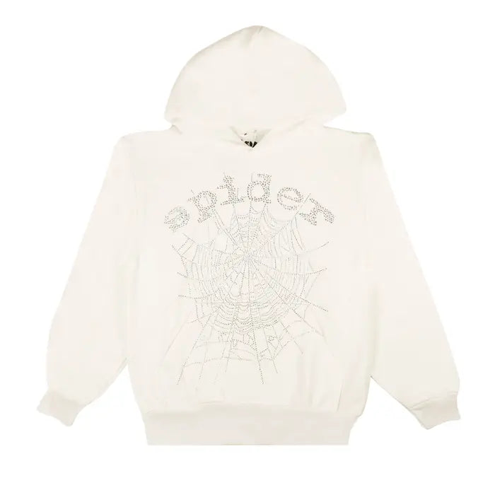 2022
Sp5der OG Rhinestone Hoodie 'White'