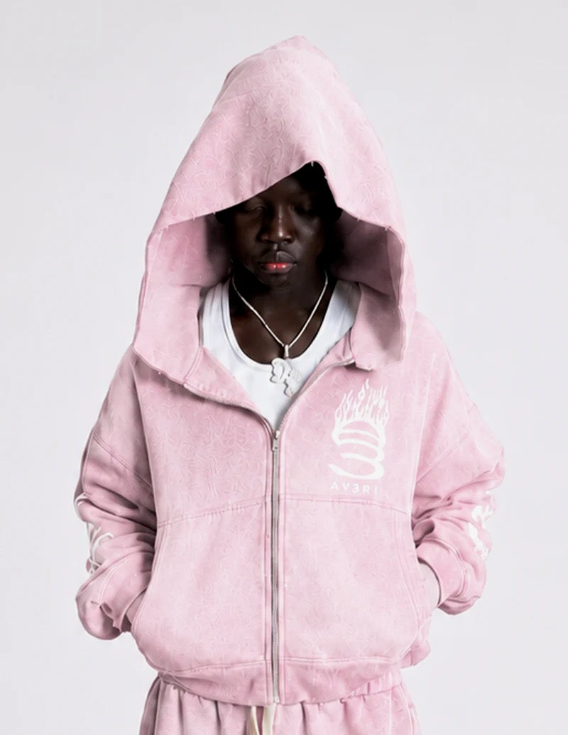 Pastel Pink Hoodie