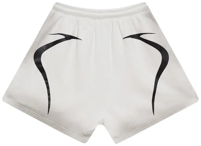 Hellstar Warm Up Shorts 'White'