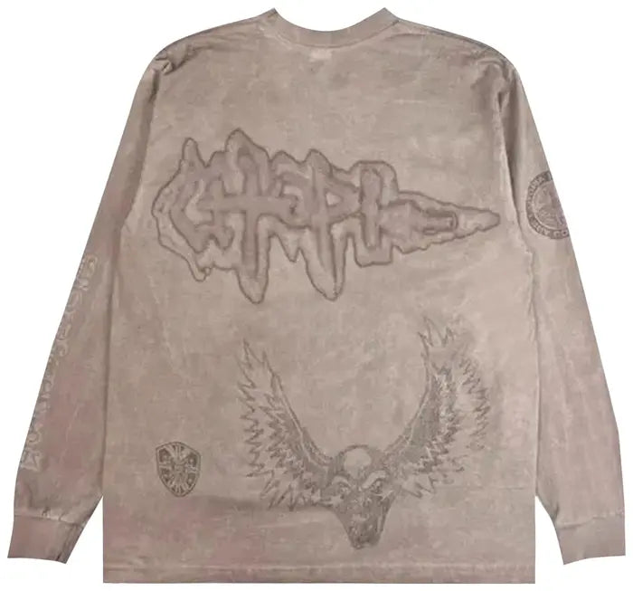 Cactus Jack by Travis Scott Long-Sleeve II Tee 'Taupe'