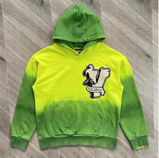 Vertabrae Embroidered Patch Logo Hoodie