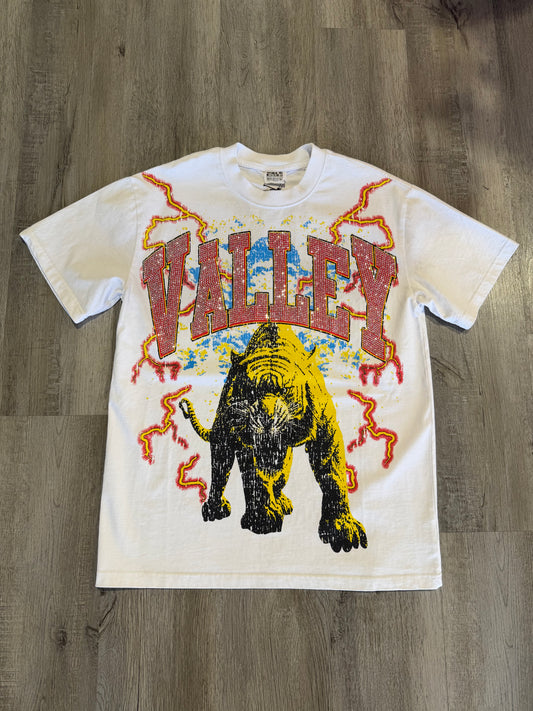 VALLEY Vale Forever EYE OF THE TIGER BLING TEE