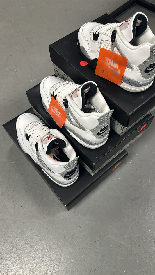 2025
Air Jordan 4 Retro OG 'White Cement' 2025