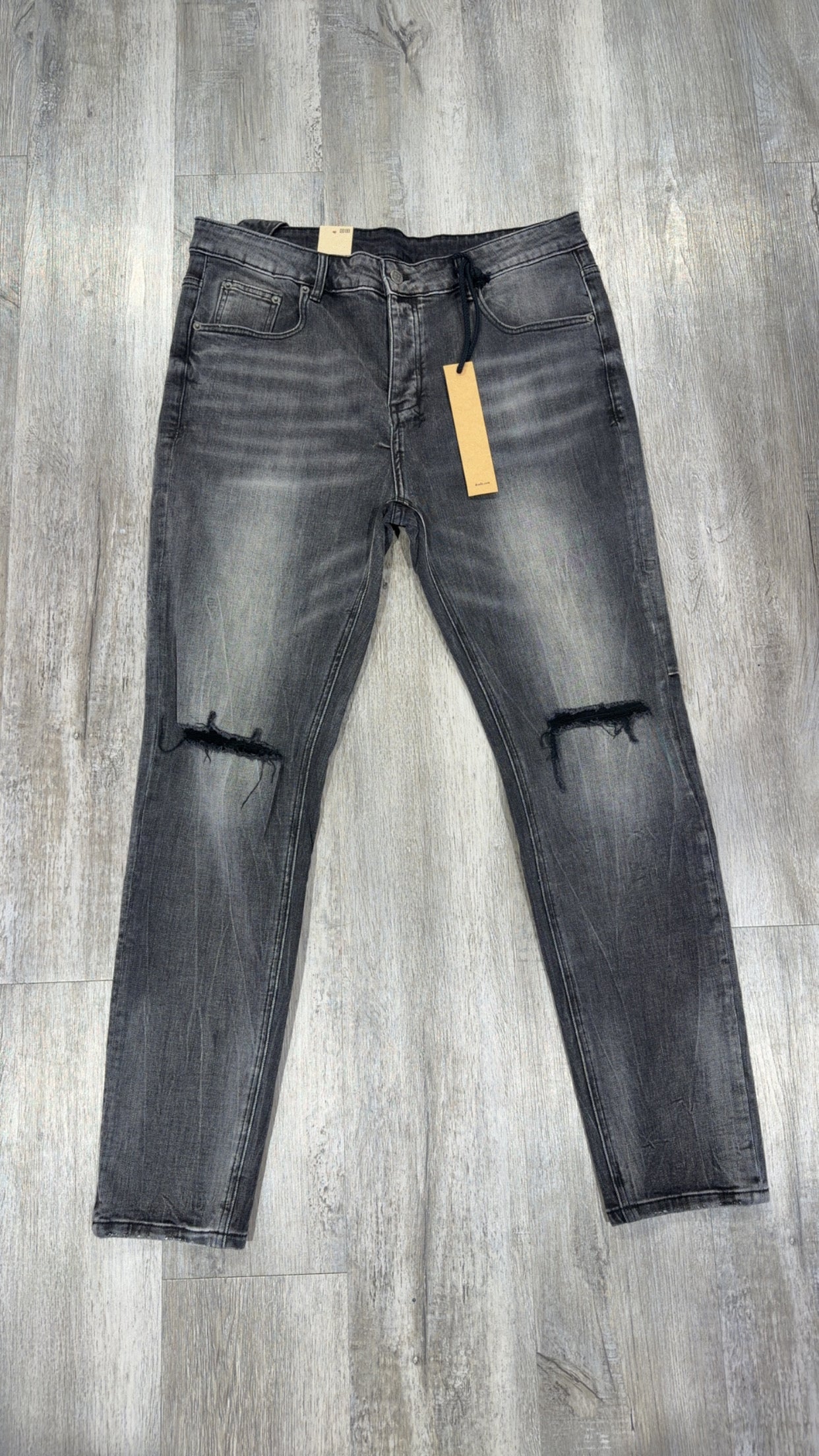 Ksubi
Men's Van Winkle Angst Trashed Skinny Jeans