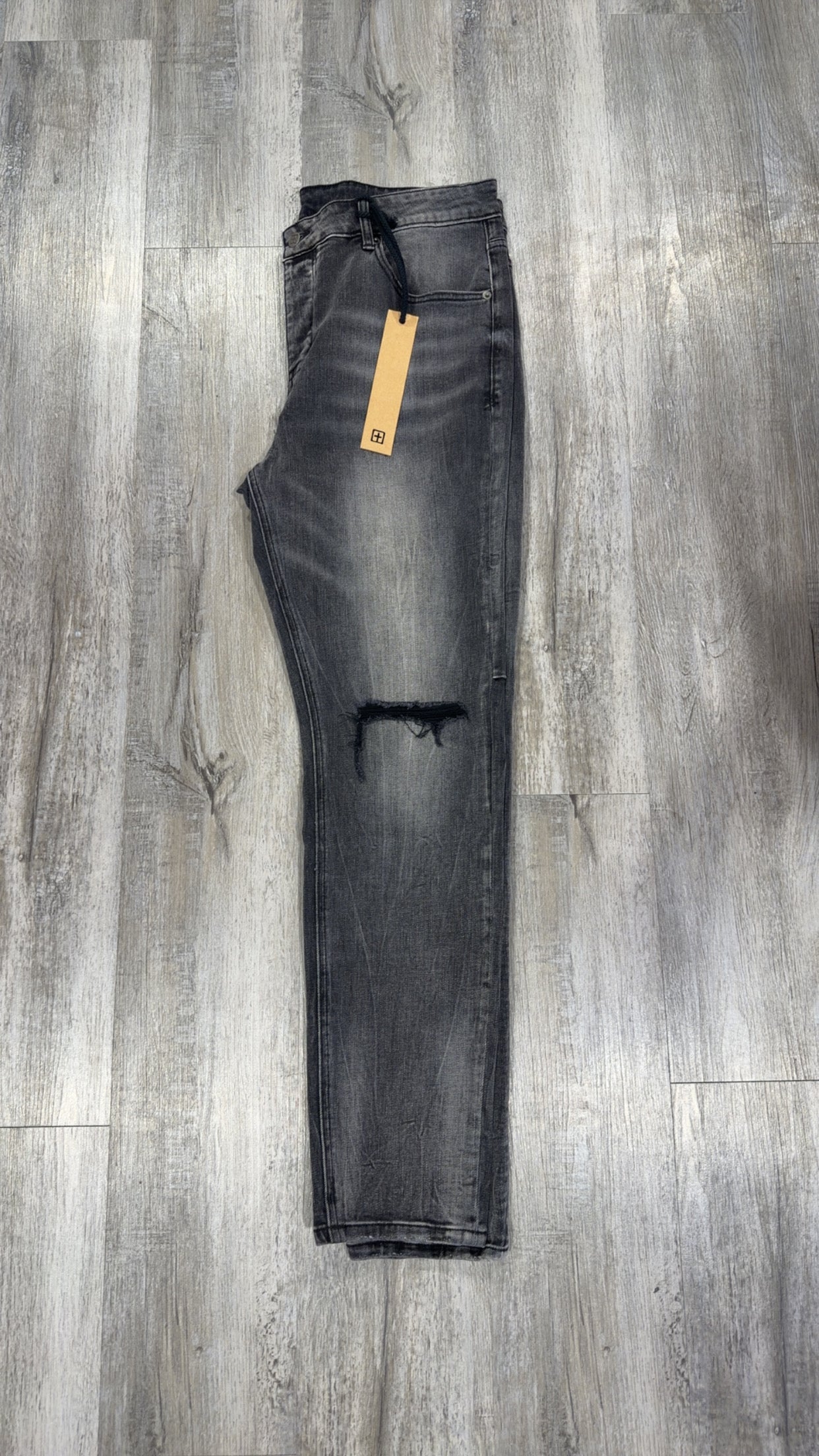 Ksubi
Men's Van Winkle Angst Trashed Skinny Jeans
