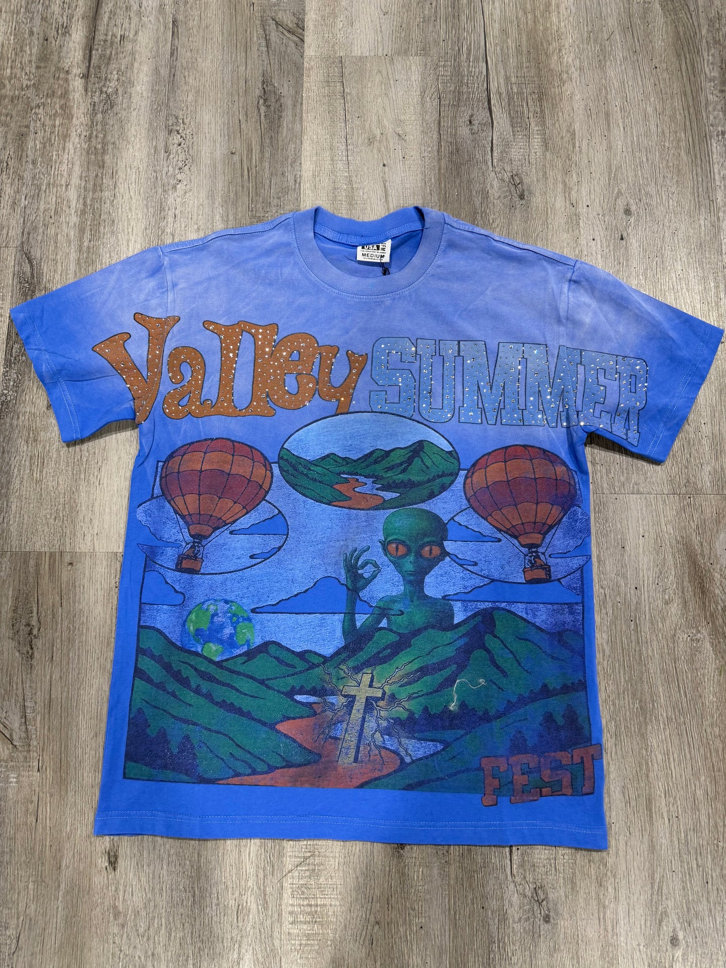 Vale Forever Summer Slam Tee 'Blue'