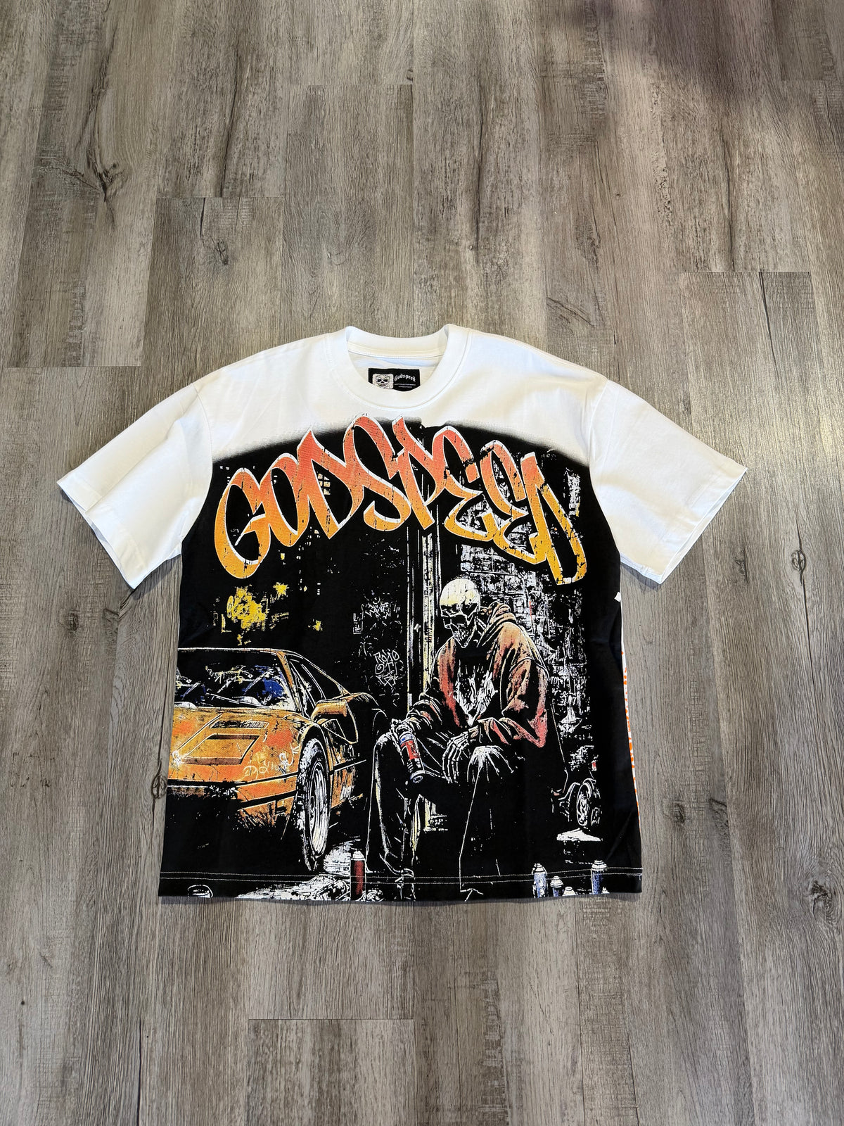 Godspeed Street Graffiti Skeleton Car Graphic