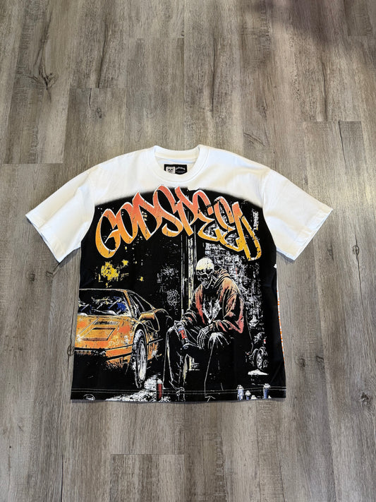 Godspeed Street Graffiti Skeleton Car Graphic