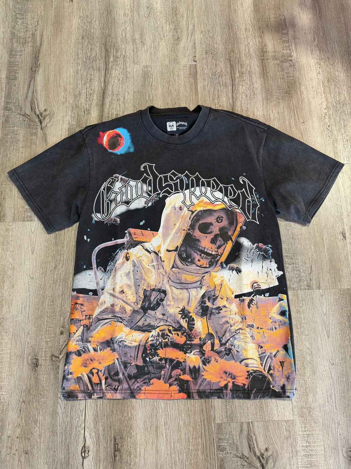 Godspeed Astronaut Out Of Many One Graphic T-Shirt