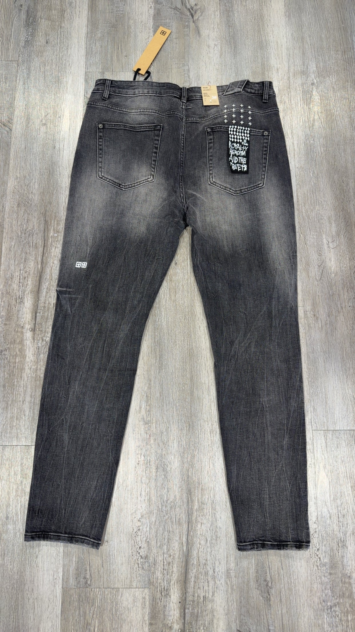Ksubi
Men's Van Winkle Angst Trashed Skinny Jeans