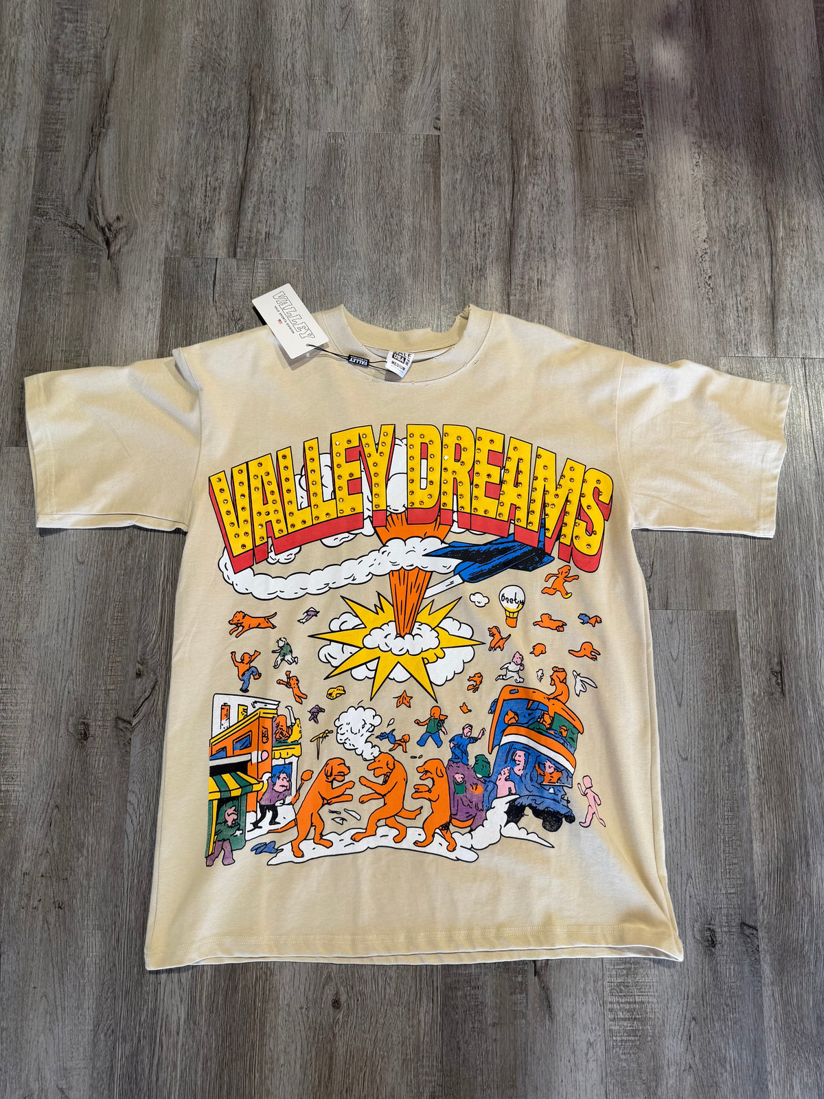 Vale Forever Valley Dreams T-Shirt Beige