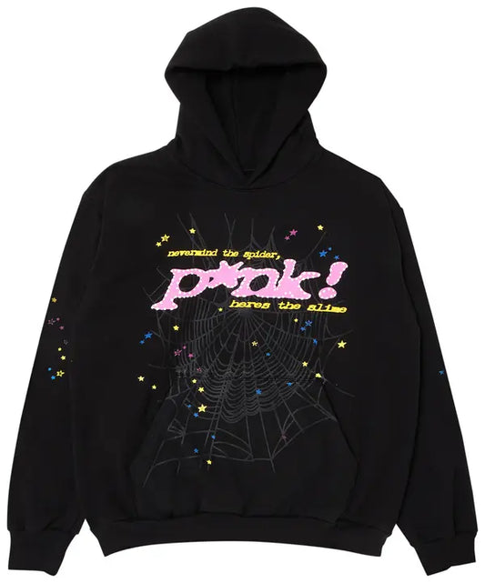 2021
Sp5der P*nk Hoodie 'Black'