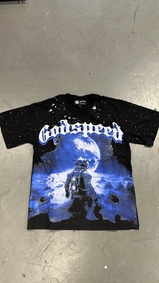 Man on the Moon GodSpeed Tee