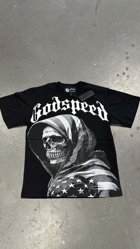 Godspeed American Flag Tee