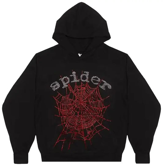 2022
Sp5der OG Rhinestone Hoodie 'Black'