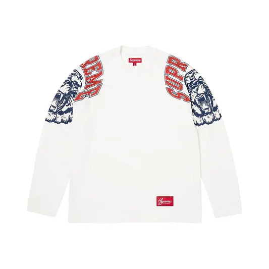 2025
Supreme Mascot Long-Sleeve Football Top 'White'