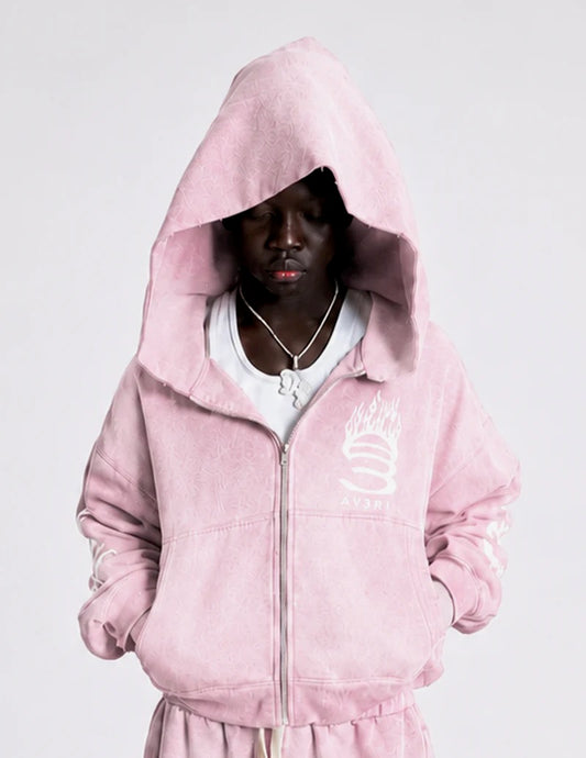 Pastel Pink Hoodie