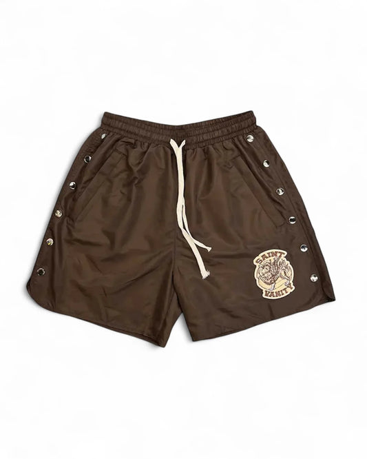 Saint Vanity
BROWN NYLON SHORTS