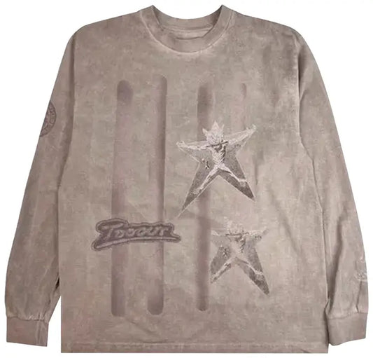 Cactus Jack by Travis Scott Long-Sleeve II Tee 'Taupe'