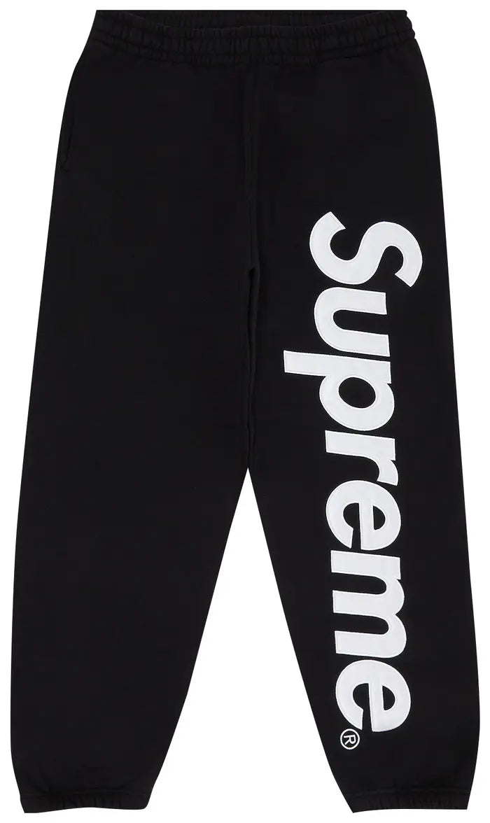 2024
Supreme Satin Appliqué Sweatpant 'Black'