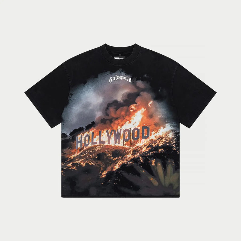 GodSpeedHollywood Inferno T-shirt Mens Apparel
