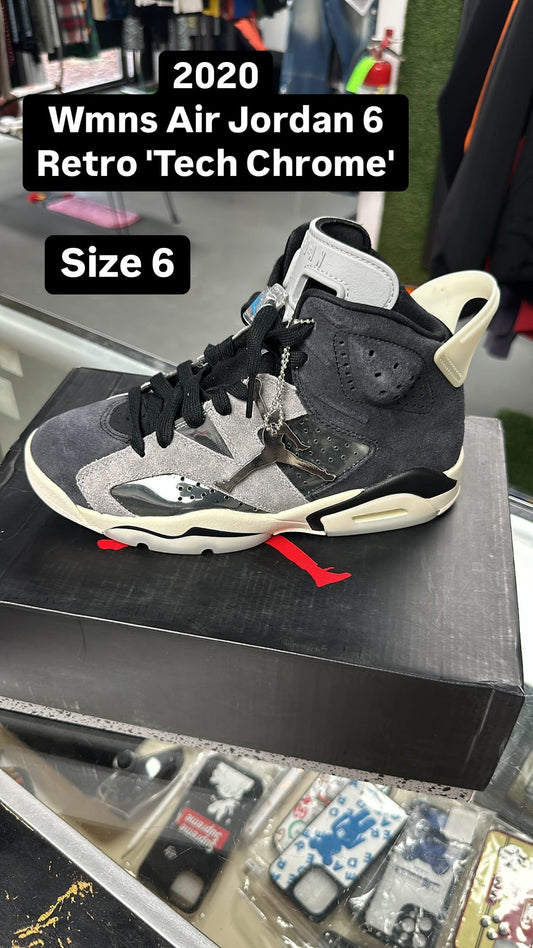 2020
Wmns Air Jordan 6 Retro 'Tech Chrome'