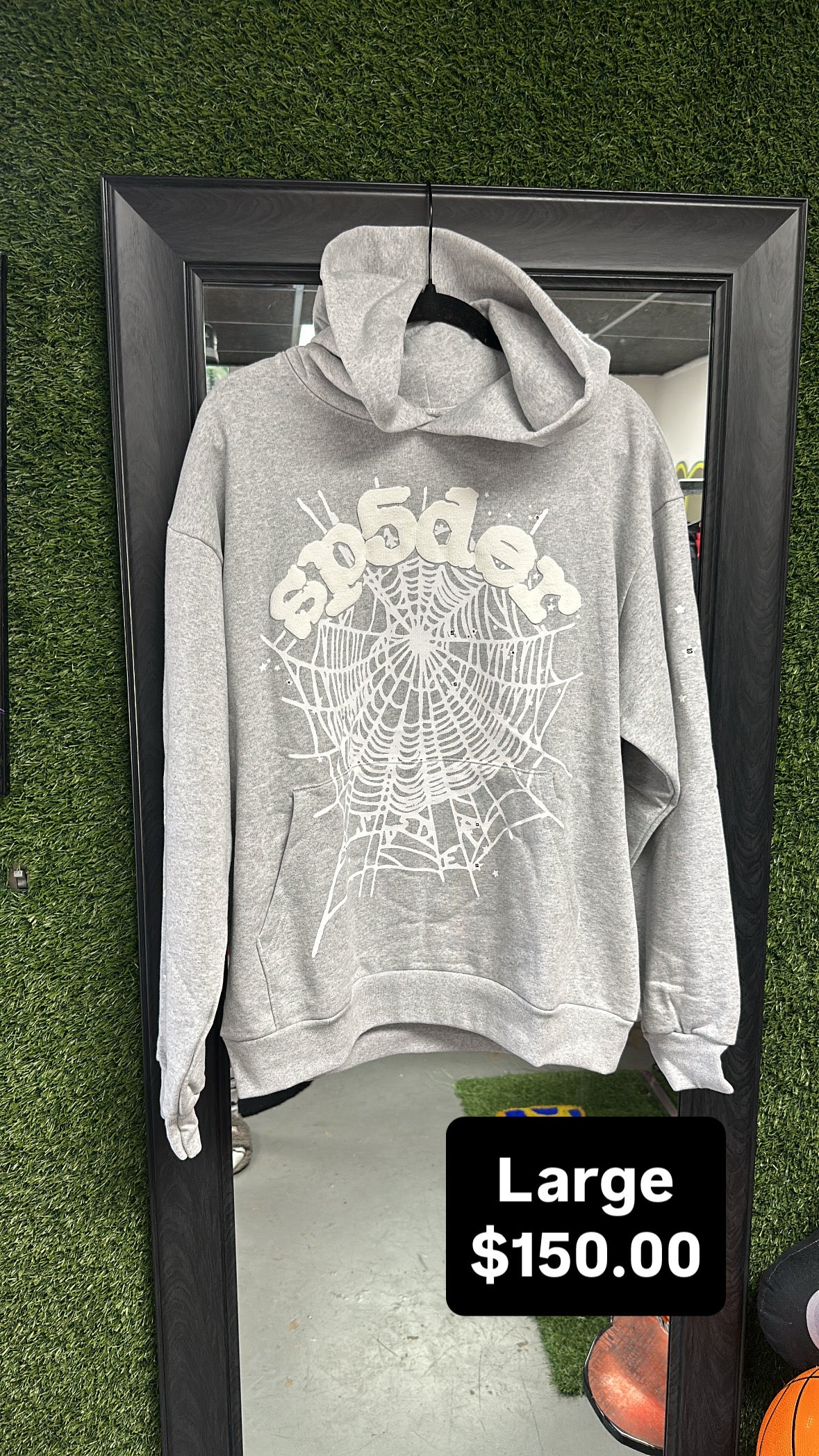 SP5DER Og web heather hoodie