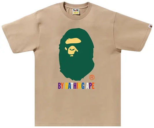 BAPE Colors By Bathing Ape Tee 'Beige